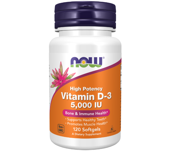 Now Foods Vitamin D-3 5000IU (120 капсул) - товар для здоровья от SMART RECOVERY